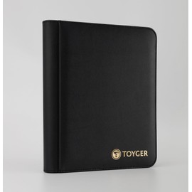 TOYGER Card Album [Store and View Your Card Collection] (Loader Size 4Pocket Black)