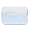 Ice Tray Stackable Large Capacity Household Summer Silicone Blue Ice