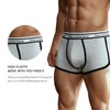 CINVIK Men's Boxer Briefs Performance Underwear Mens Cotton Boxer Briefs