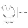 WDYJMALL Chicken Turkey Shaped Cookie Cutter