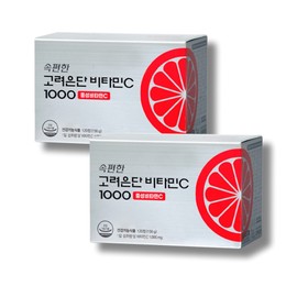Convenient Korea Eundan Vitamin C1000 1300mg 240 tablets (120 tablets x 2) / 속편한 고려은단비타민C1000 1300mg 240정(120정x2개)