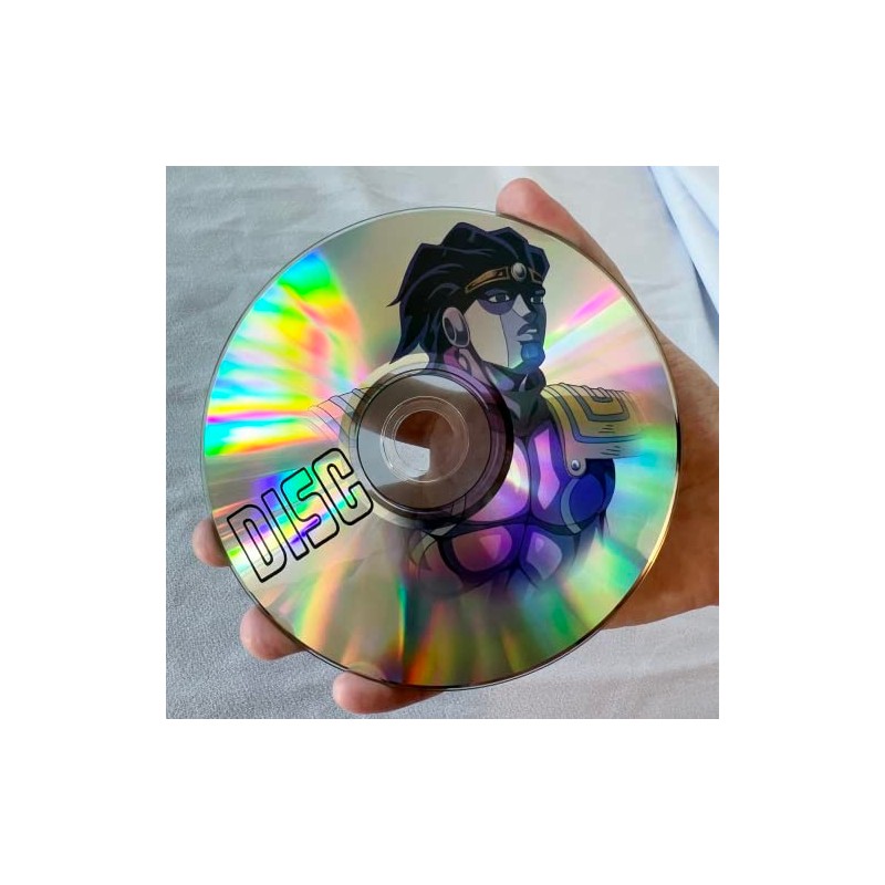 Stone Ocean Stand DISC Star Platinum JoJo Cosplay Collectible Disc