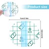 100Pcs Waterproof Bandaids, Adhesive Transparent Film Dressing Bandages