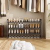 INGIORDAR Shoe Rack 3 Tier Long Storage Organizer Wide Metal