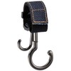e.x.p.japon E-bgh03bkS Baggy Hook, BK-Denim, 360° Rotation, Double Hook, Stroller