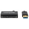 Customizable MANHATTAN 130424 SuperSpeed USB 3.0 to SATA Adapter