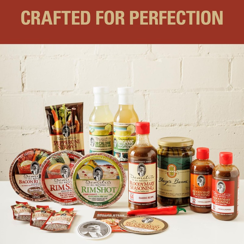 Demitri's RimShot Margarita Salt Rimmers – Made W/Hawaiian Sea Salt