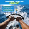 75FT Radius Handle Ski Ropes for Water Skiing, Floating Wakeboard