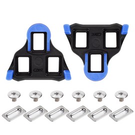 Chooee Bicycle Cleats Compatible with Shimano SPD-SL SM-SH12 Blue Cleats