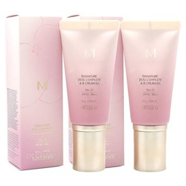 Missha M Signature Real Complete BB Cream EX 45gx2 / 미샤 M 시그너처 리얼 컴플릿 비비크림 EX 45gx2개