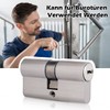 Brass Lock Cylinder 30/30 with 5 Brass Keys, Profile Double