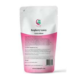 Raspberry Leaf tea 113 grams (4 oz) | Cut and Sifted | 100% Pure and Natural Herbal Tea | Non-GMO, Ethically Sourced | by Yogi's Gift®