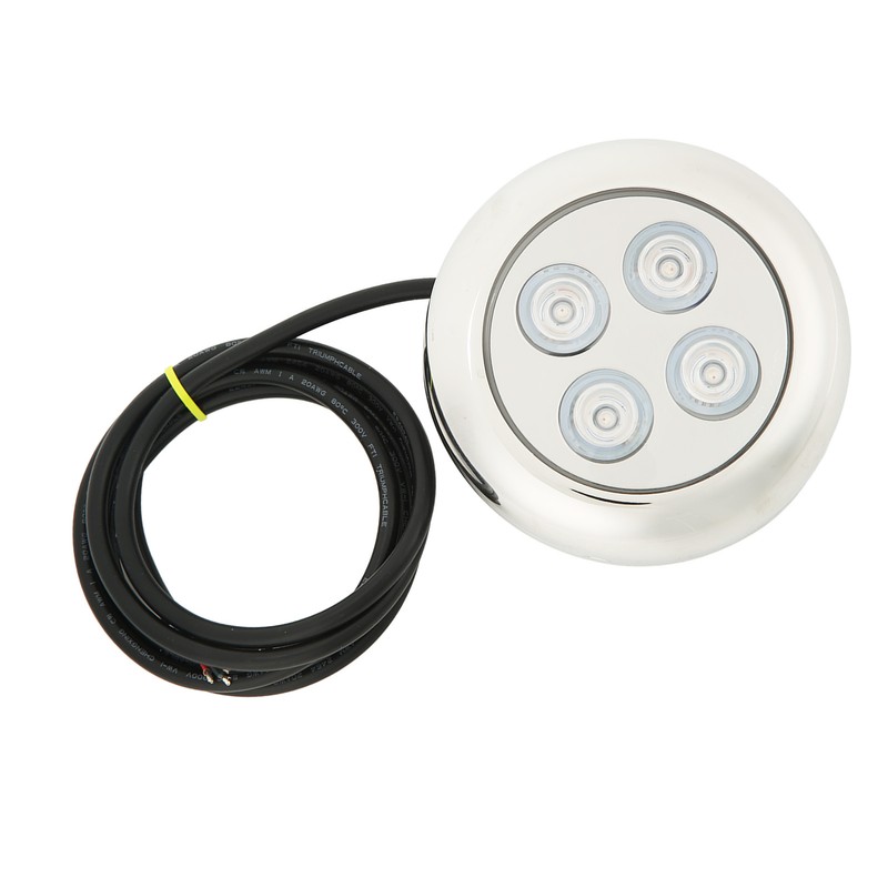 Marine Underwater Light 60° Angle IP68 Waterproof Seawater Interior Dome