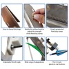 SPG Adjustable Arrow Fletching Jig - Straight Metal Fletching Tool