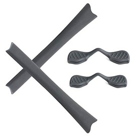 Alphax Grey Kits de goma para cascos y orejas de repuesto para Oakley Radar Path
