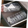 jojofuny Plastic Cord Organizer Box Compartment Cord Management Box for