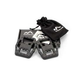 MOZARTT Click Pedals Pedal Platform Adapter for Flat Pedals Premium Quality Clipless Pedal Adapter to Flat Pedal for Shimano SPD and Look X-Track System No Shoe Plates Required