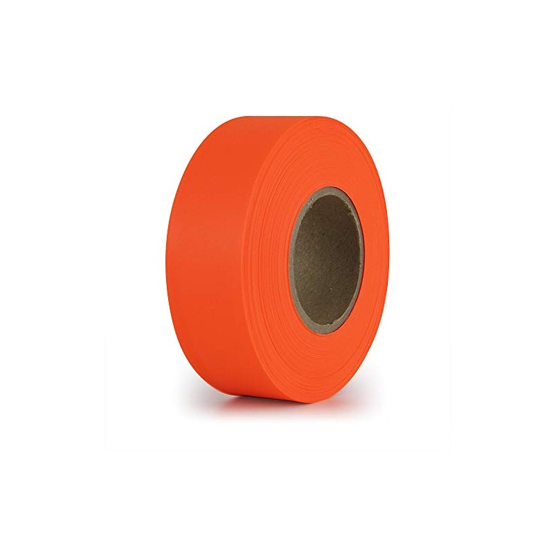 IPG Flagging Ribbon, 1.18" x 50 yd, Orange Glow (Single