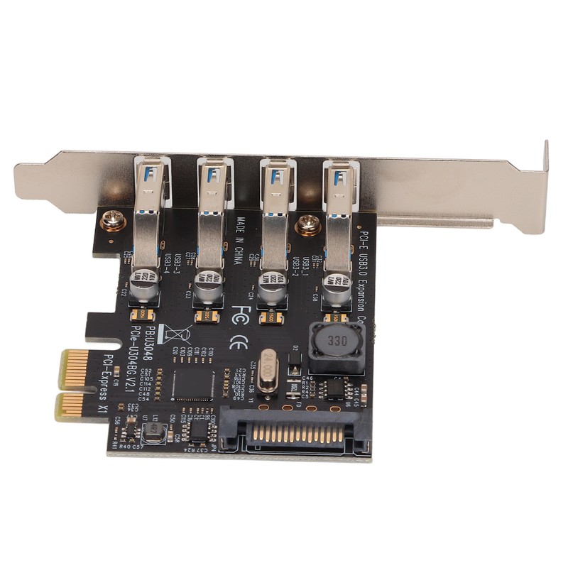 PCI E to USB 3.0 Expansion Card 5GB Transmission 4