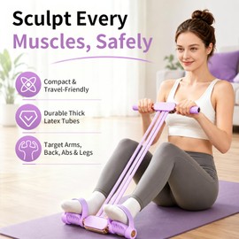 Flexella Pedal Resistance Band (Purple)