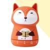 Mechanical Kitchen Timer, Cute Wind Up 60-Minute Manual Countdown for