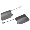 1 Pair Rear Bumper Tow Hook Cover Cap 51127378573 Impact