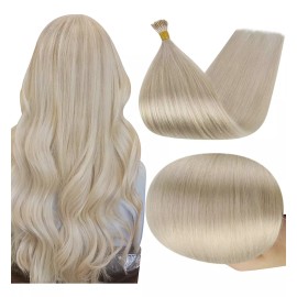 Full Shine Extensiones Cabello Humano 16in 50pz 40gr Platino Blonde