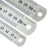 DAUMKINO® Stainless Steel Ruler, Metric / Imperial Scale Versatile for