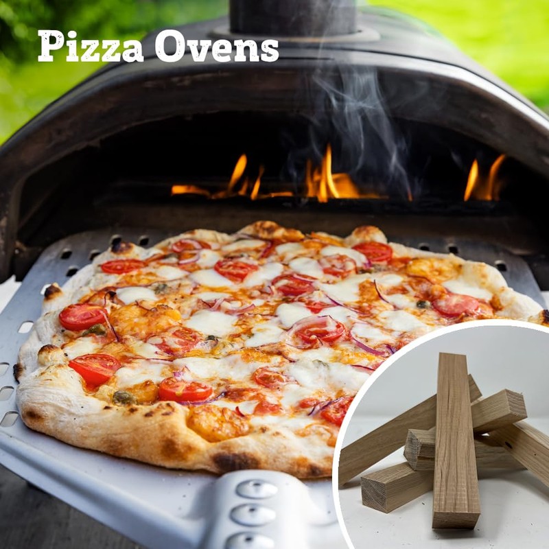 Heatcraft Premium Kiln Dried Wood Kindling for Pizza Ovens, Tabletop