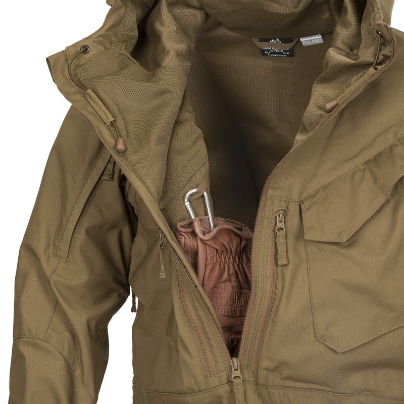 Helikon-Tex Pilgrim Anorak Jacket for Men - Bushcraft - Coyote