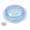 AquaStar 8" Pool Pebble Top Main Drain Cover Clear -