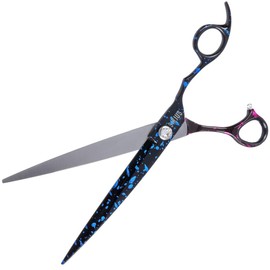 GROOM PROFESSIONAL Sirius Curved Dog Grooming Scissors - Professional Grooming Shears for Dogs - Ergonomic Design for Comfortable Handling - 440C Japanese Steel - Sharp Blades, 8 Inch