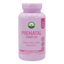 Prenatal Complex 30 Tabs Vitaminas, Ácido Fólico, Zinc Y Dha