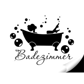 Wandaro W3407 Wall Sticker for Bathroom Bath and Toilet