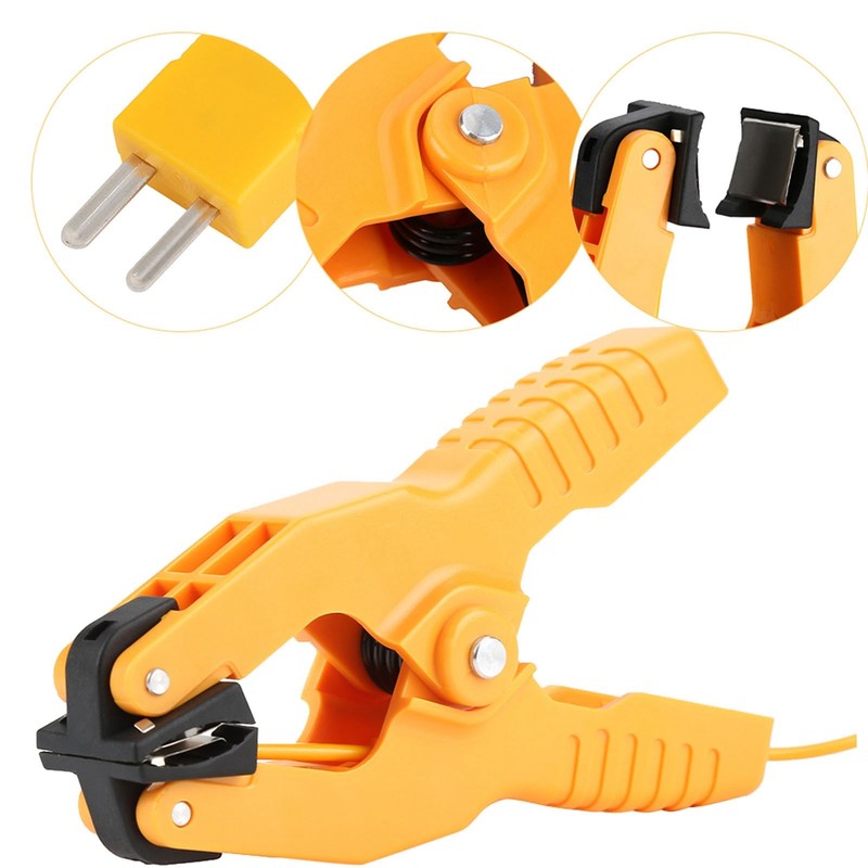 WQAPVHBG HT 05 HVAC Temperature Clamp Meter, 1 3/8in Pipe