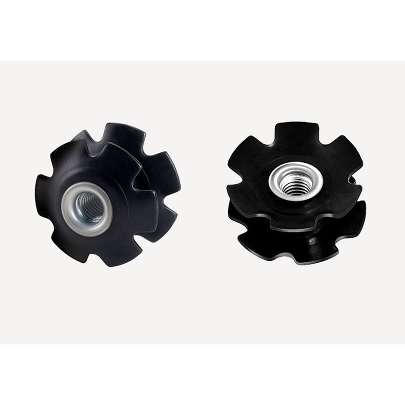 HOUSON 6PCS bicycle star nut, bike ahead headset front fork