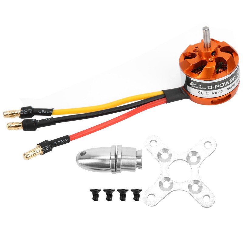 D2822 Brushless Motor with Adapter RC Motor Replacement for RC