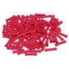 Insulated Straight Butt Connectors Electrical Crimps Terminals Red 100pc