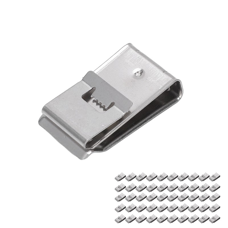 50Pcs Solar Panel Cable Clip for Electrical Cord Management Photovoltaic