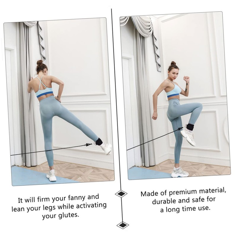 Totority Resistance Rope Door Tension Set with Fitness Elastic Band