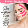 TPTGIAR 6 Stück Face Tape, Anti Wrinkle Patch, 2.5cm×5m Face