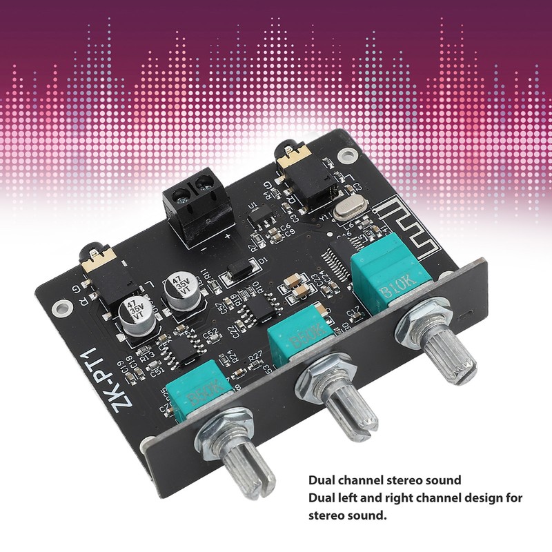 ZK PT1 Wireless BT 5.0 Decoder Board 2 Channel Stereo