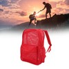 Mesh Backpack Heavy Duty Lightweight Large Capacity Washable See Through