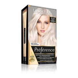 L'Oréal Paris Préférence 11.11 VENICE hair colour Very Light Cold Crystal Blonde