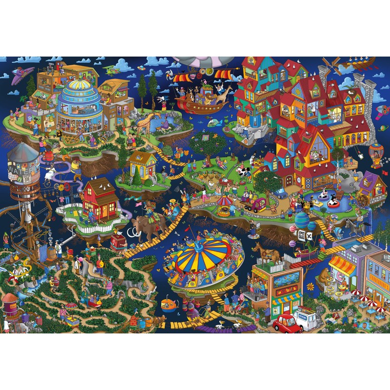 Schmidt CSG59968 Puzzle, Multicoloured