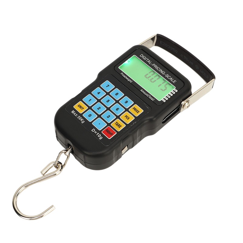 Digital Luggage Scale with Large Hook ABS 110lb High Accuracy
