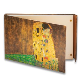 Watercolor Sketchbook Classic Art-Inspired Cover Designs (Klimt The Kiss, 9x12 inch (A4))