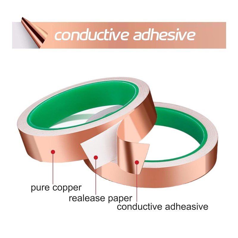 2 Inch Copper Foil Tape for Slugs and Snails Dual