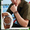 Mens Watch Waterproof Luminous Arabic Numerals Simulated Military Watch Outdoor