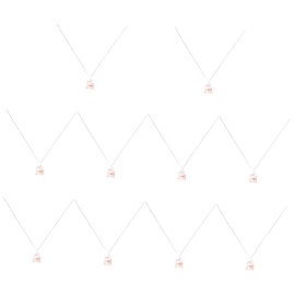 ABOOFAN 10 Pcs Fancy Carp Fish Pendant Creative Resin Necklace Adorable Charm Fashion Jewelry for Women